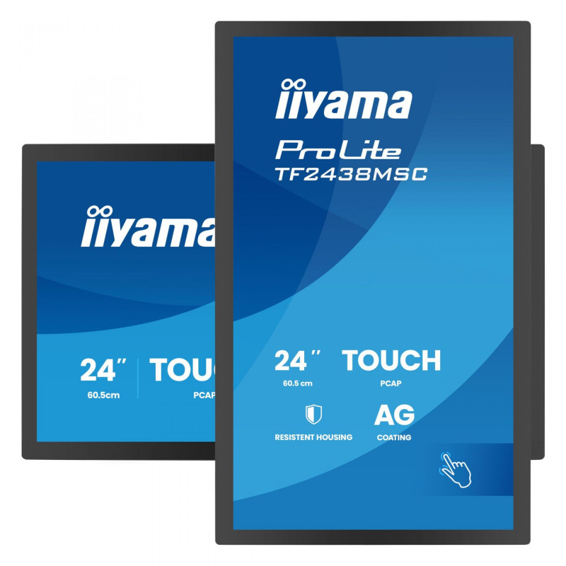 Монитор IIYAMA TF2438MSC-B2, 23.8" Full HD IPS Touch - 2