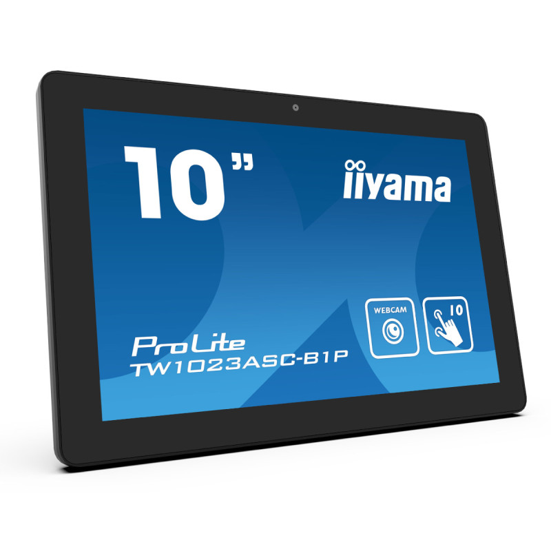 Монитор IIYAMA TW1023ASC-B1P, 10.1" WXGA IPS, Cortex A17, 2GB DDR3, 16GB Flash, Android 8.1 - 2