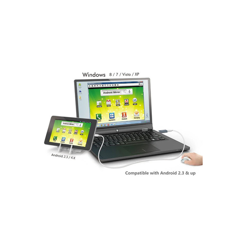 Адаптер j5create JUC610, Android към Windows монитор, USB 2.0 - J5-JUC610 - 2