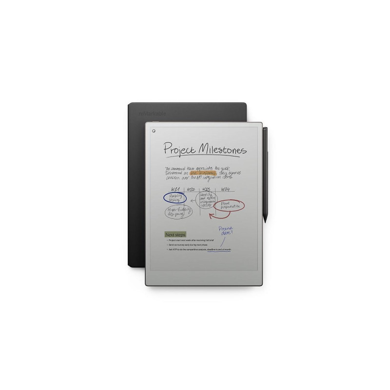 Таблет reMarkable Paper Pro, 11.8" E-ink цветен дисплей 226 ppi, Cortex-A53 1.8 GHz, 2GB RAM, 64GB вътрешна памет - REM-PAPERPRO4 - 1