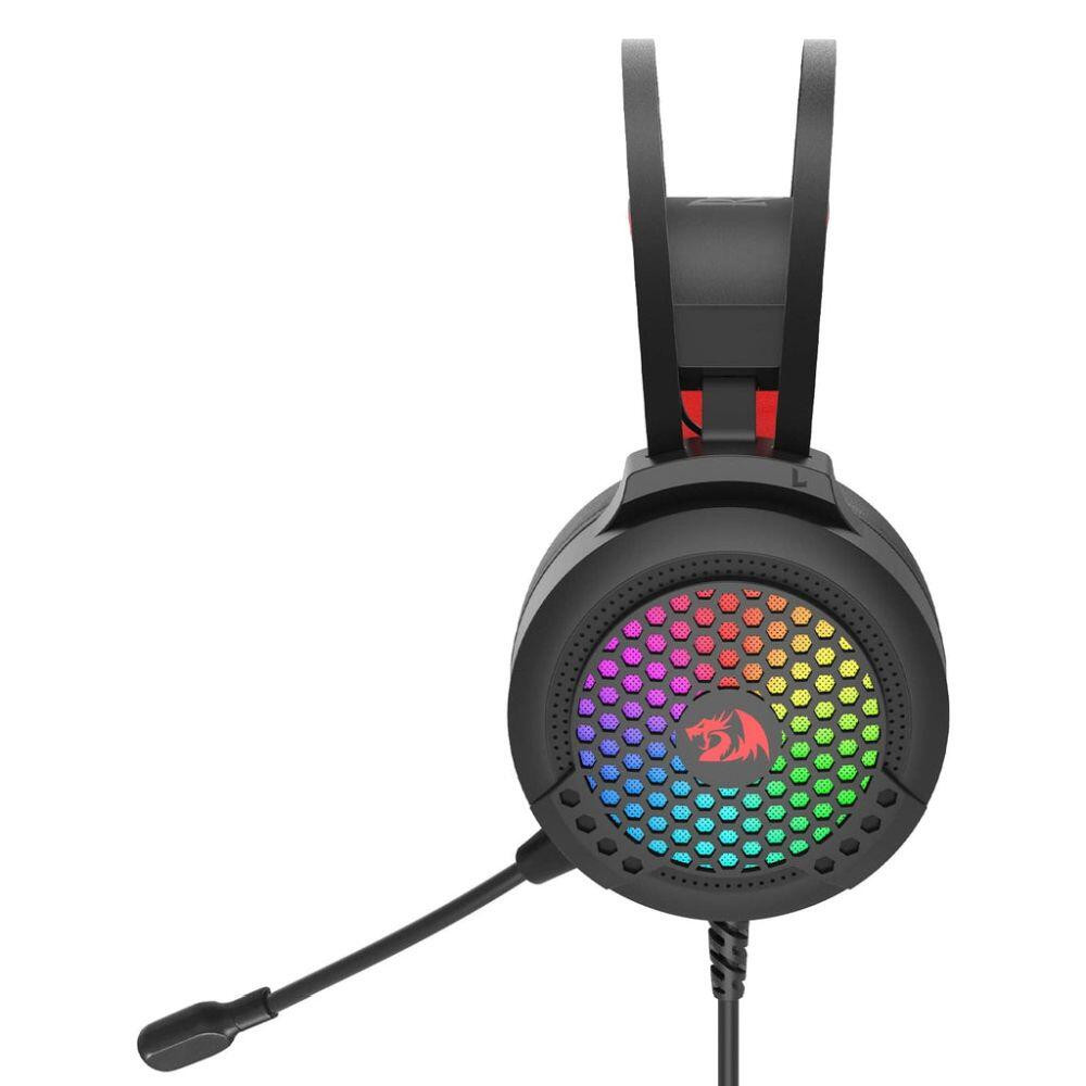 Геймърски слушалки Redragon Carmen H261 RGB USB и 3.5 mm жак. - 5