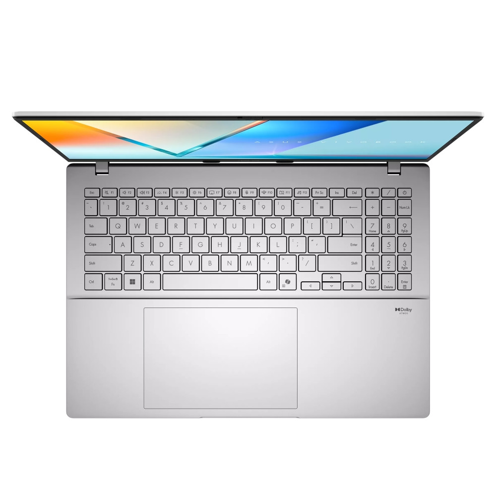 Лаптоп ASUS Vivobook S3607CA-RP037NA, 16" OLED WUXGA 144Hz, Intel Core Ultra 7 255H, 16GB DDR5, 1TB SSD, No OS - 90NB16I1-M00CF0 - 4