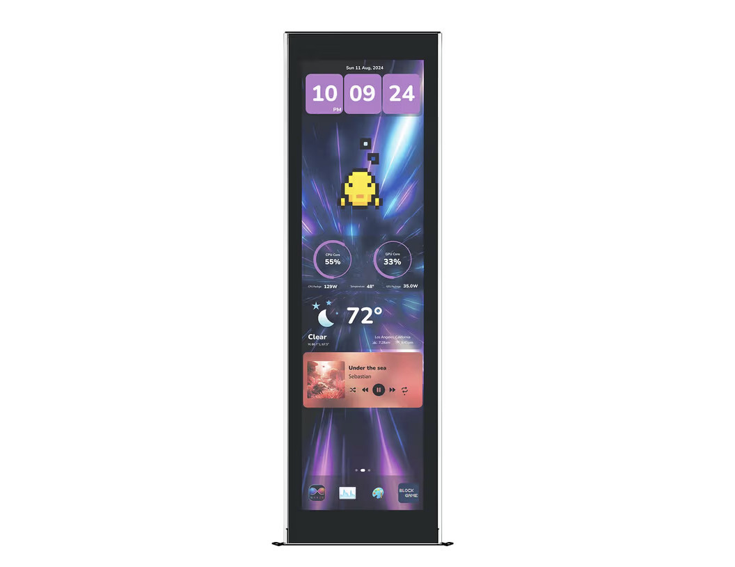 Допълнителен екран HYTE Y70, 14.9" IPS Touchscreen 60Hz - ACC-HYTE-LK-Y7TTI-BB - 1