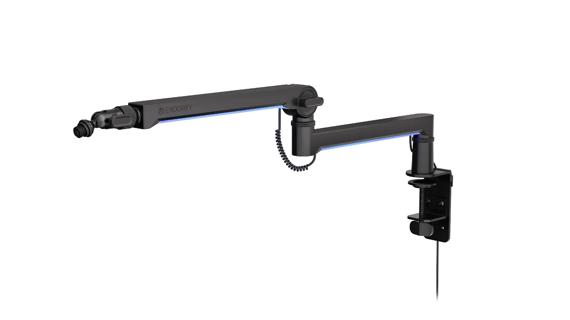 Стойка за микрофон ENDORFY Broadcast Low Profile RGB Boom Arm - EY0A010 - 1