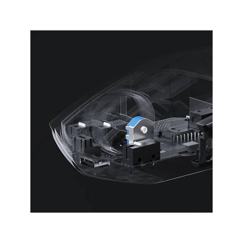 Bluetooth/Безжична геймърска мишка MCHOSE G3 V2, Бяла, Omron механични суичове, 12000 DPI, 1000Hz - MC-G3V2-4 - 12