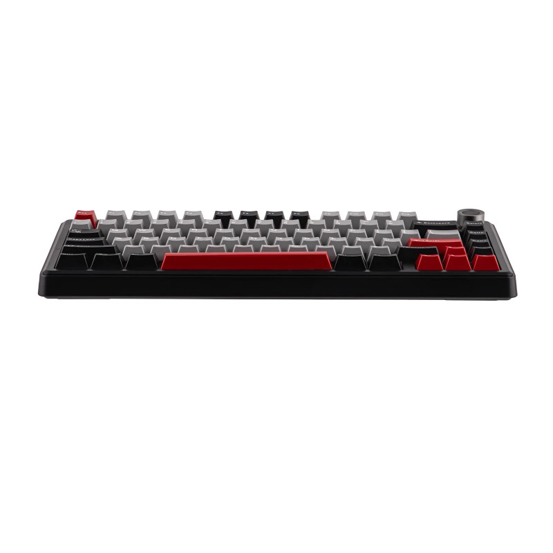 Bluetooth механична геймърска клавиатура Aula F75 MAX, 75%, Reaper Switch Linear, 80 клавиша, RGB подсветка - F75MAX-RS-BR - 5