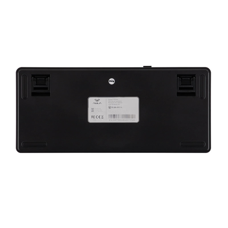 Bluetooth механична геймърска клавиатура Aula F75 MAX, 75%, Reaper Switch Linear, 80 клавиша, RGB подсветка - F75MAX-RS-BR - 9