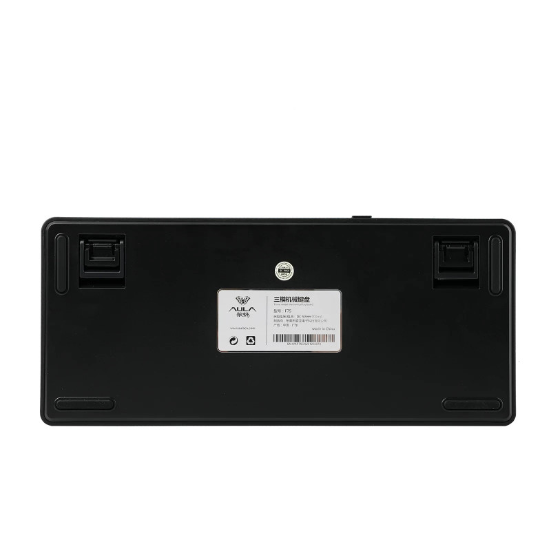 Bluetooth механична геймърска клавиатура Aula F75 Thunder Black, 75%, Reaper Switch Linear, RGB подсветка - F75-THUNDER-RS-BK - 8