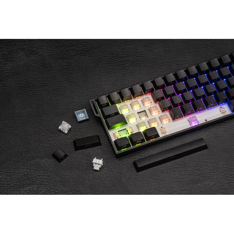 Bluetooth механична геймърска клавиатура Aula MINI 60 HE PRO, 60%, Stormrise Magnetic Linear, 8K Polling Rate, RGB подсветка - MINI60-HE-PRO-SE - 4