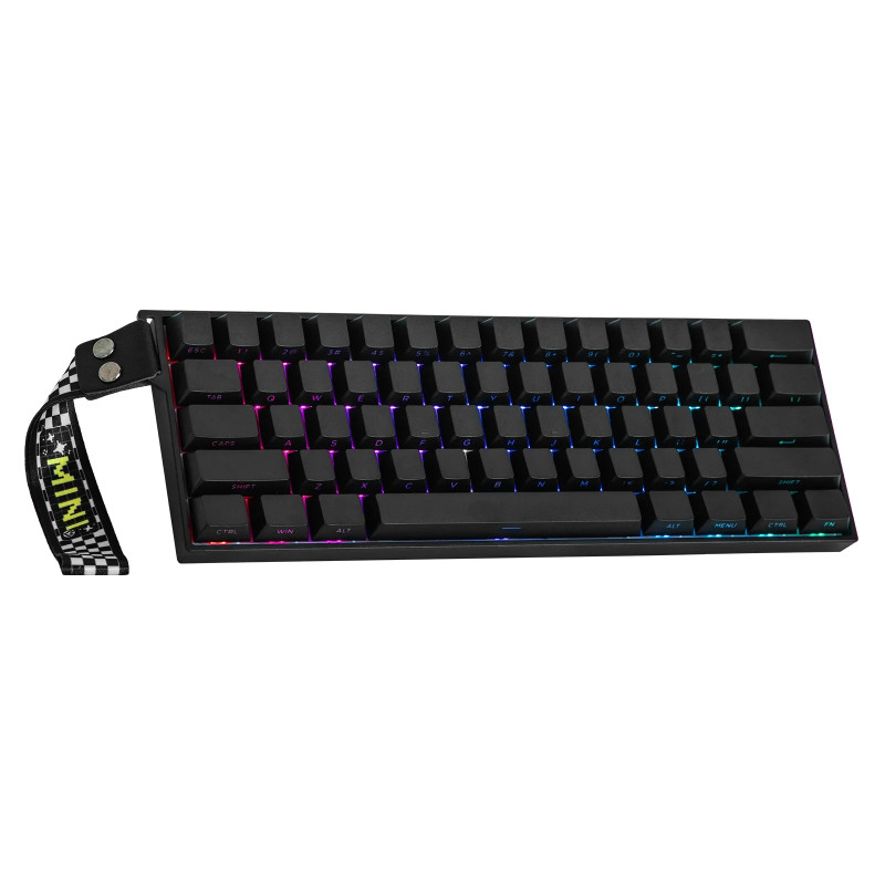 Bluetooth механична геймърска клавиатура Aula MINI 60 HE PRO, 60%, Stormrise Magnetic Linear, 8K Polling Rate, RGB подсветка - MINI60-HE-PRO-SE - 5