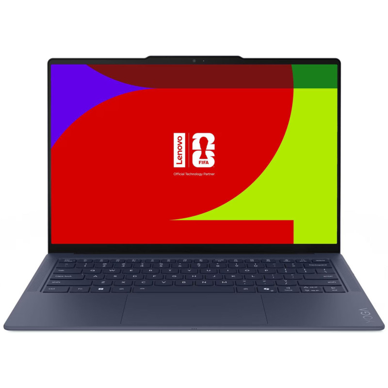 Лаптоп Lenovo Yoga Slim 7 Ultra 14IPH11 Aura Edition FIFA World Cup 26 Edition, 14" 2.8K OLED 120Hz, Intel Core Ultra 7 355, 32GB DDR5, 1TB SSD, Windows 11 Home - 83QK002QBM - 1