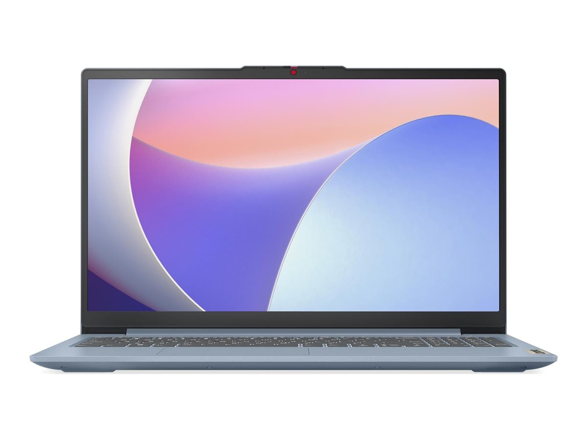 Лаптоп Lenovo IdeaPad Slim 3, 15.6" Full HD AG, Intel N150, 8GB DDR5, 512GB SSD, Без ОС - 83L7003FBM - 1