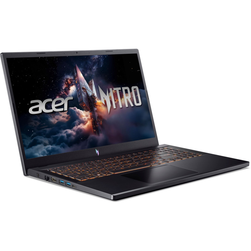 Лаптоп ACER Nitro ANV15-52-9176, 15.6" Full HD, Intel Core i9-13900H, RTX 5060, 32GB DDR5, 1TB SSD, No OS - NH.QZ8EX.007 - 2