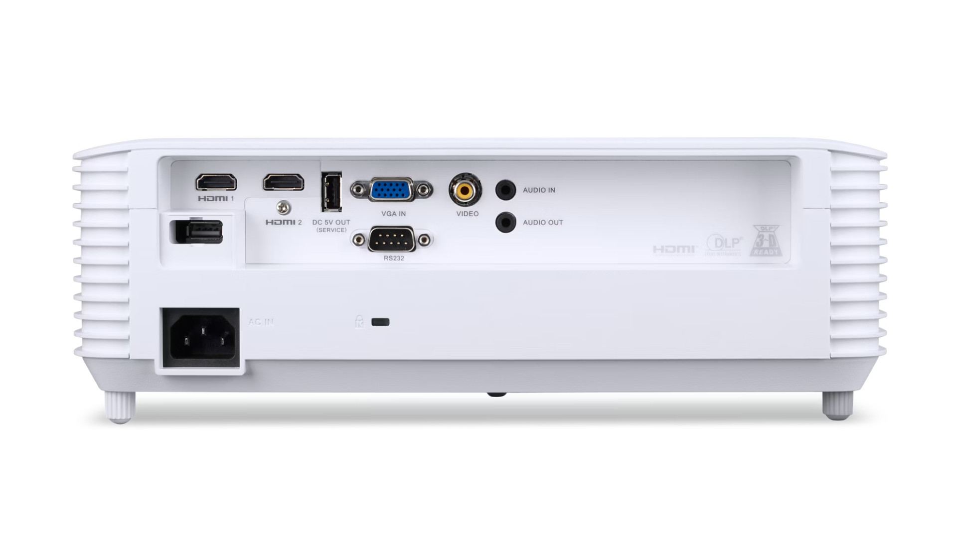 Мултимедиен проектор Acer P1258i, XGA 1024x768, DLP 4500lm, 4:3, HDMI/VGA/RCA - MR.JYF11.001 - 8