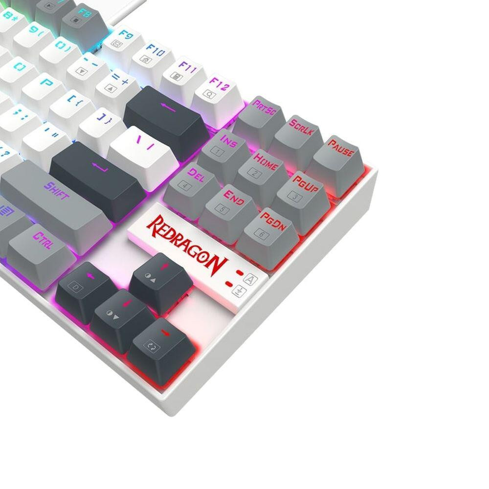 Механична геймърска клавиатура Redragon Kumara K552WGL-RGB, RGB осветление, Red Switch - 6