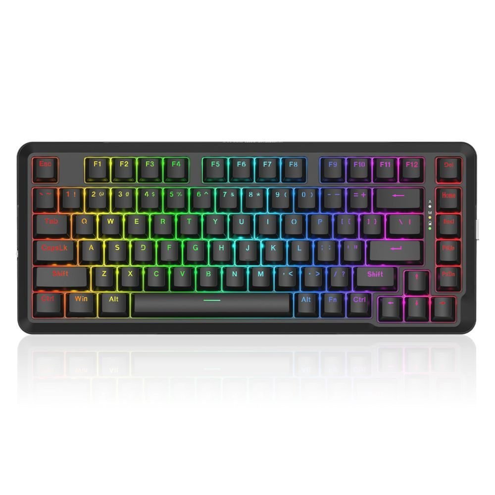 Bluetooth механична геймърска клавиатура Redragon Stormrazor Pro K713RGB-PRO, RGB осветление - K713RGB-PRO - 1