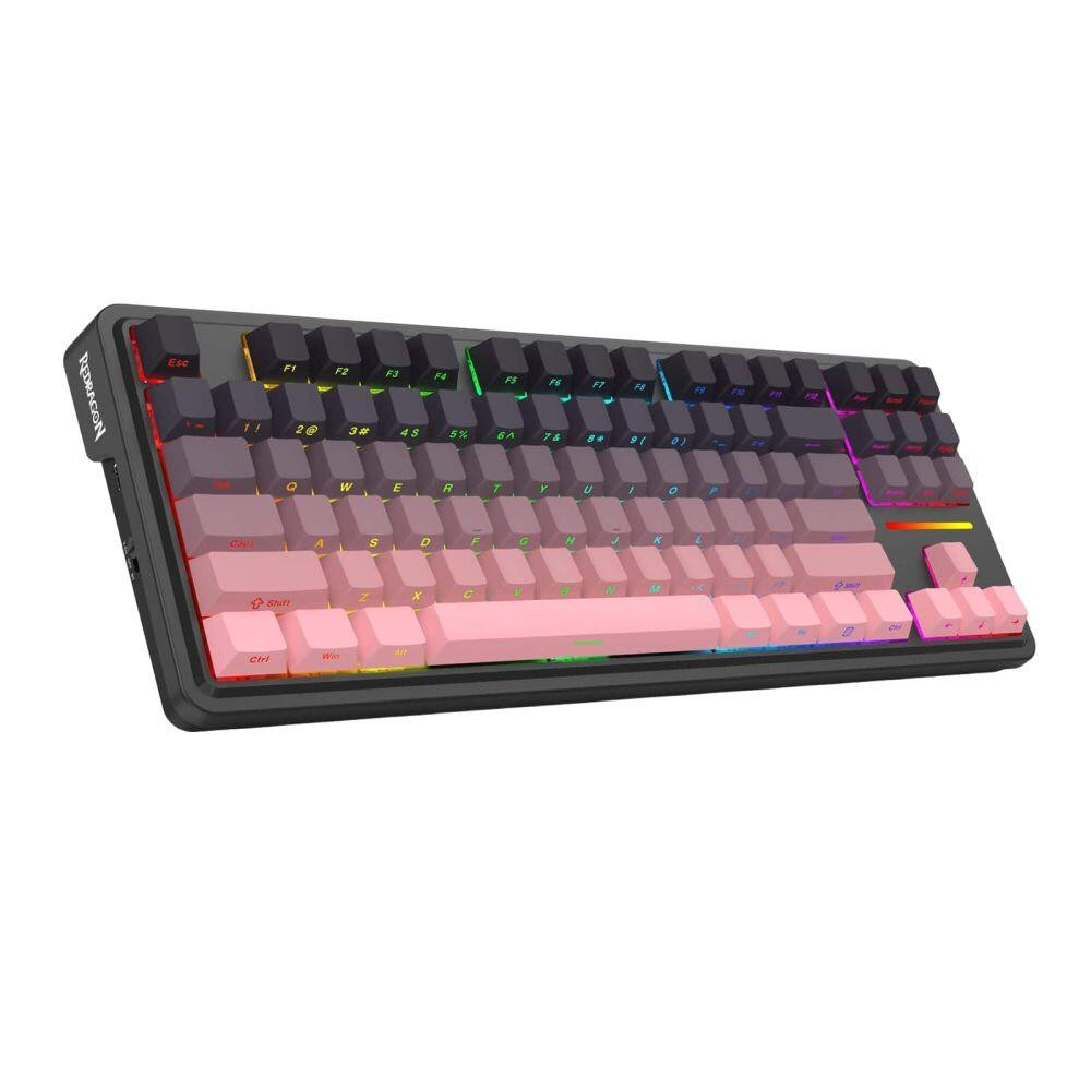Bluetooth механична геймърска клавиатура Redragon Antonium Pro K728SP-RGB-PRO, RGB осветление - 6