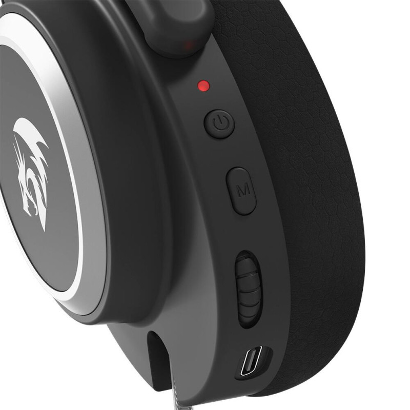 Bluetooth геймърски слушалки Redragon Nyx Pro H891, PC, PS5 и Nintendo Switch - 7