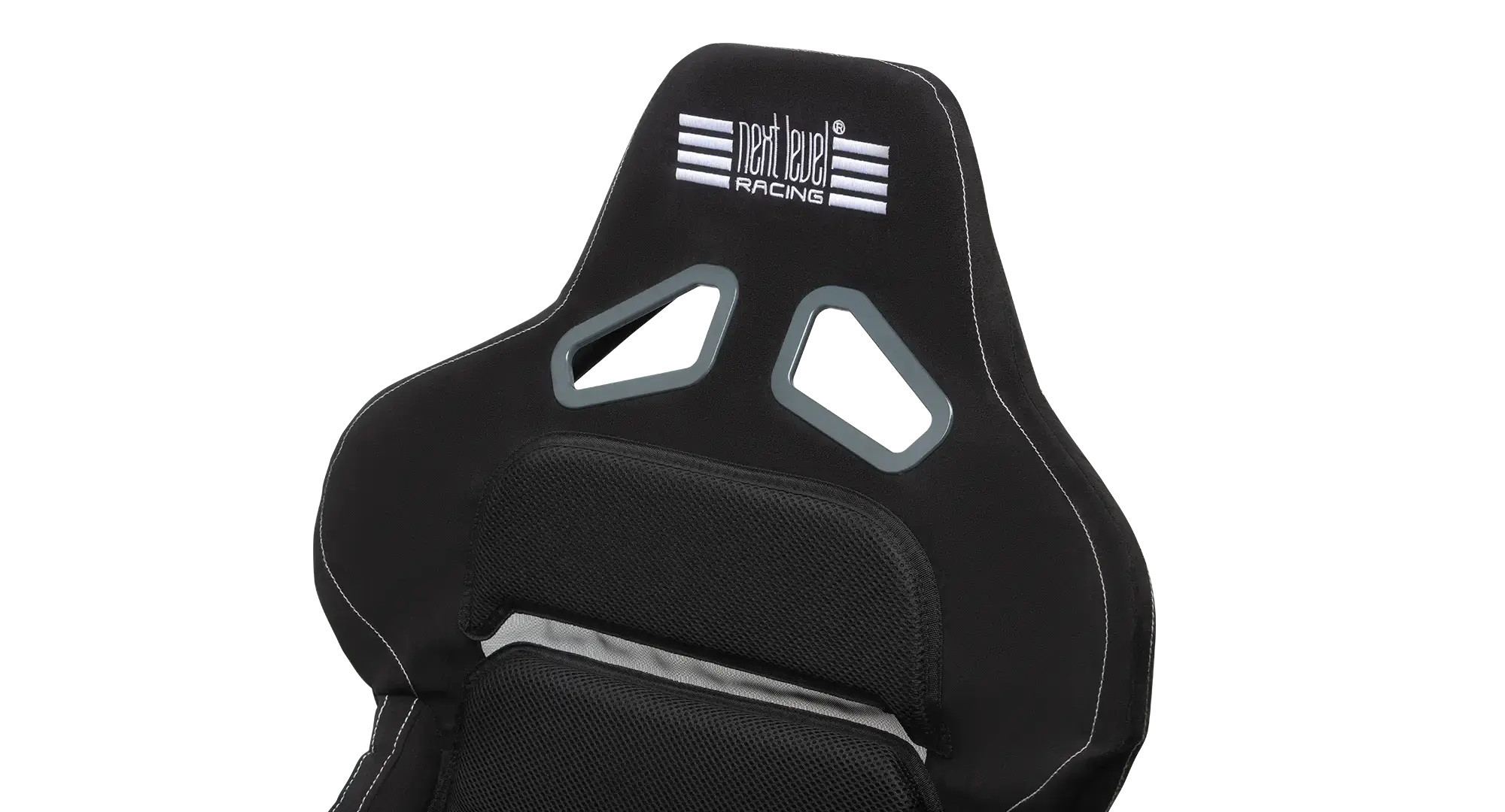 Геймърски стол Next Level Racing GT Lite Pro, Сив, Текстил, 150kg, Универсален - NLR-S031GR - 4