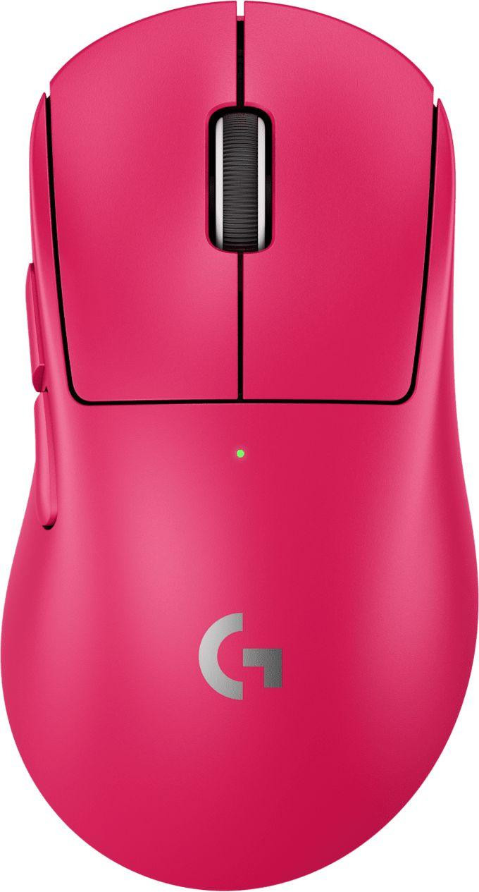 Безжична геймърска мишка Logitech G Pro X Superlight 2, розова - 910-007373 - 1