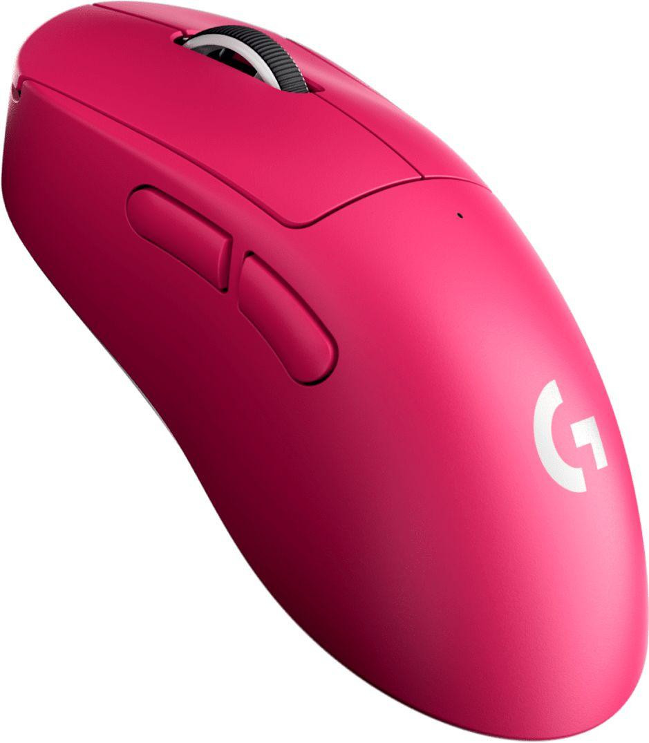 Безжична геймърска мишка Logitech G Pro X Superlight 2, розова - 910-007373 - 2