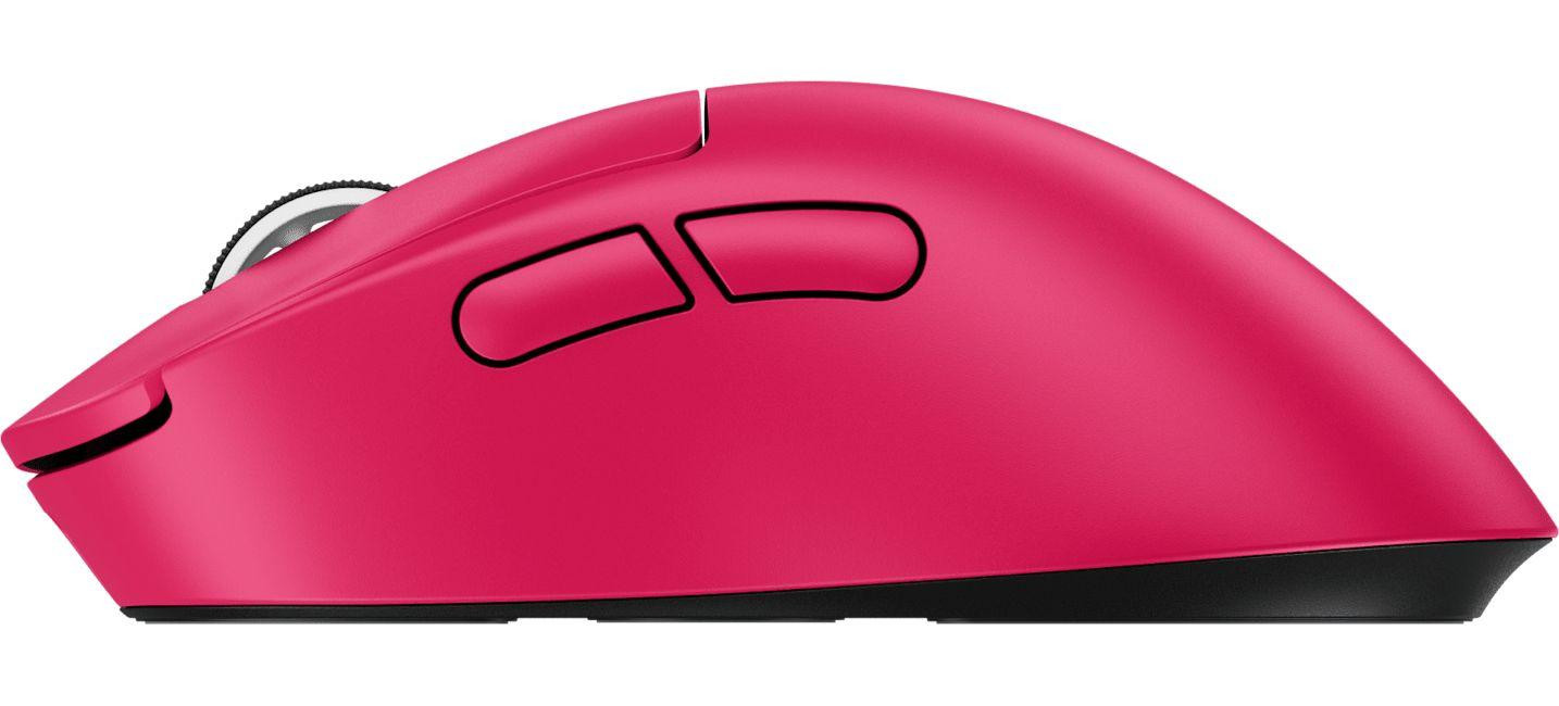 Безжична геймърска мишка Logitech G Pro X Superlight 2, розова - 910-007373 - 3