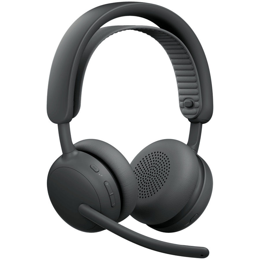 Bluetooth слушалки Logitech Zone Wireless 2, Bluetooth 5.3, ANC, 48ч. батерия, Graphite - 981-001498 - 1