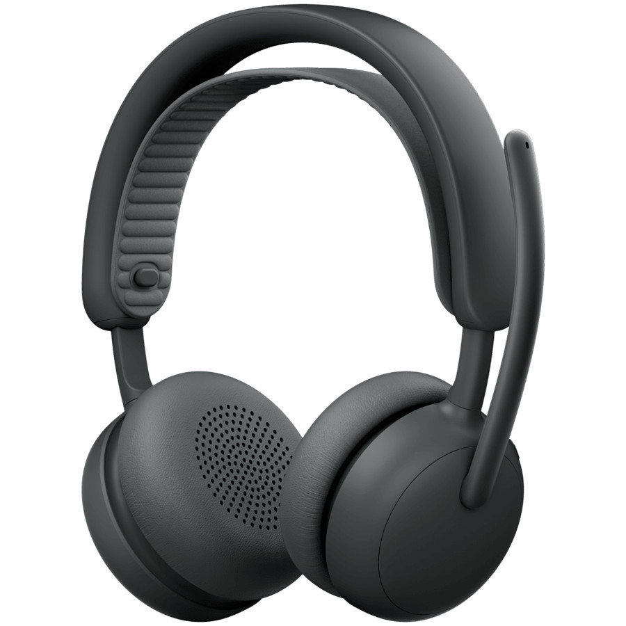 Bluetooth слушалки Logitech Zone Wireless 2, Bluetooth 5.3, ANC, 48ч. батерия, Graphite - 981-001498 - 2
