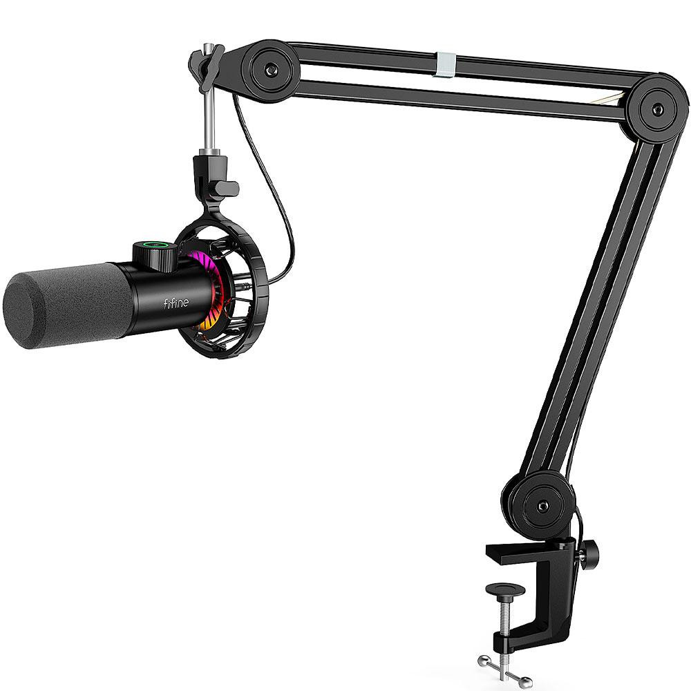 Микрофон FIFINE T658, кондензаторен, кардиоиден, USB Type-C/3.5mm/XLR - FIFINE-T658 - 9