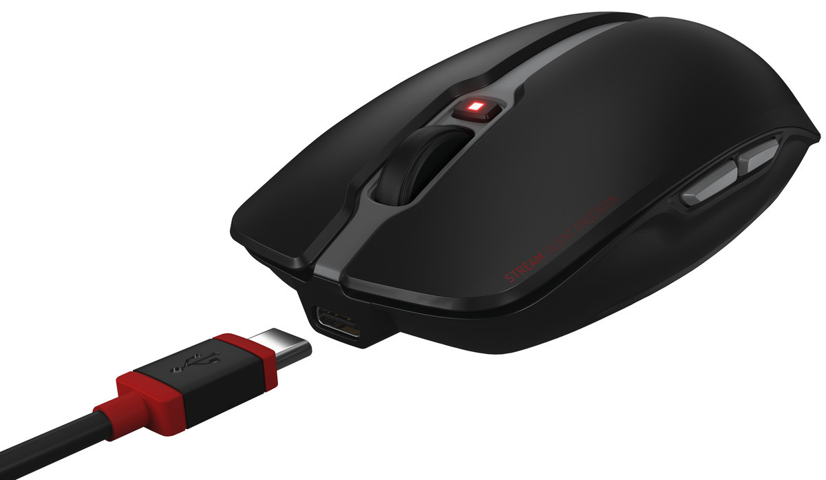 Безжична клавиатура с мишка CHERRY JD 8560EU, SX ножичен механизъм, USB безжична, черна - JD-8560EU-2 - 5