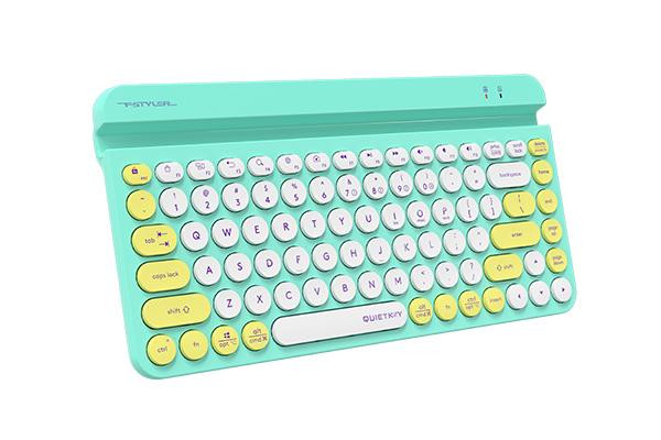 Bluetooth/Безжична клавиатура A4tech Fstyler FBK30, Bluetooth/2.4G, Кирилизирана - FBK30-AVOCADO - 3