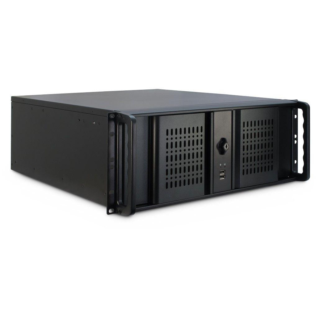 Кутия Inter-Tech 4U-4098-S, 4U 19" Mini Tower, ATX/Micro ATX/Mini ITX, Черна - INTER-TECH-CASE-4U-4098 - 1