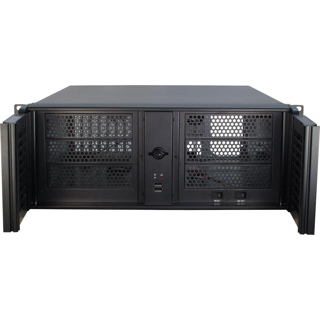 Кутия Inter-Tech 4U-4098-S, 4U 19" Mini Tower, ATX/Micro ATX/Mini ITX, Черна - INTER-TECH-CASE-4U-4098 - 2