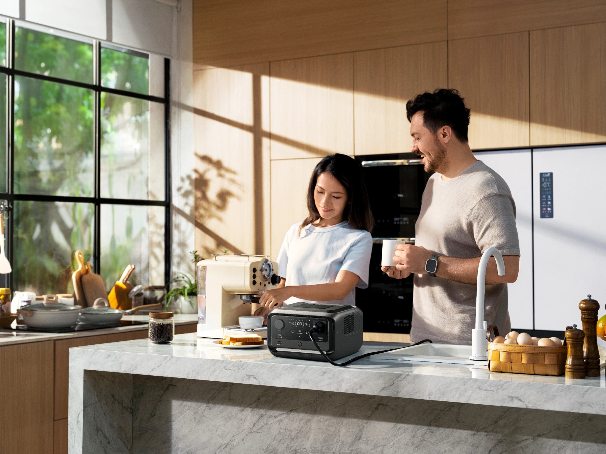 Преносима електростанция Ecoflow River 3 Plus Wireless, 286Wh, 600W мощност, LiFePO4 батерия, UPS функция - EFRIVER3PLUS-W-EU-CBOX - 4