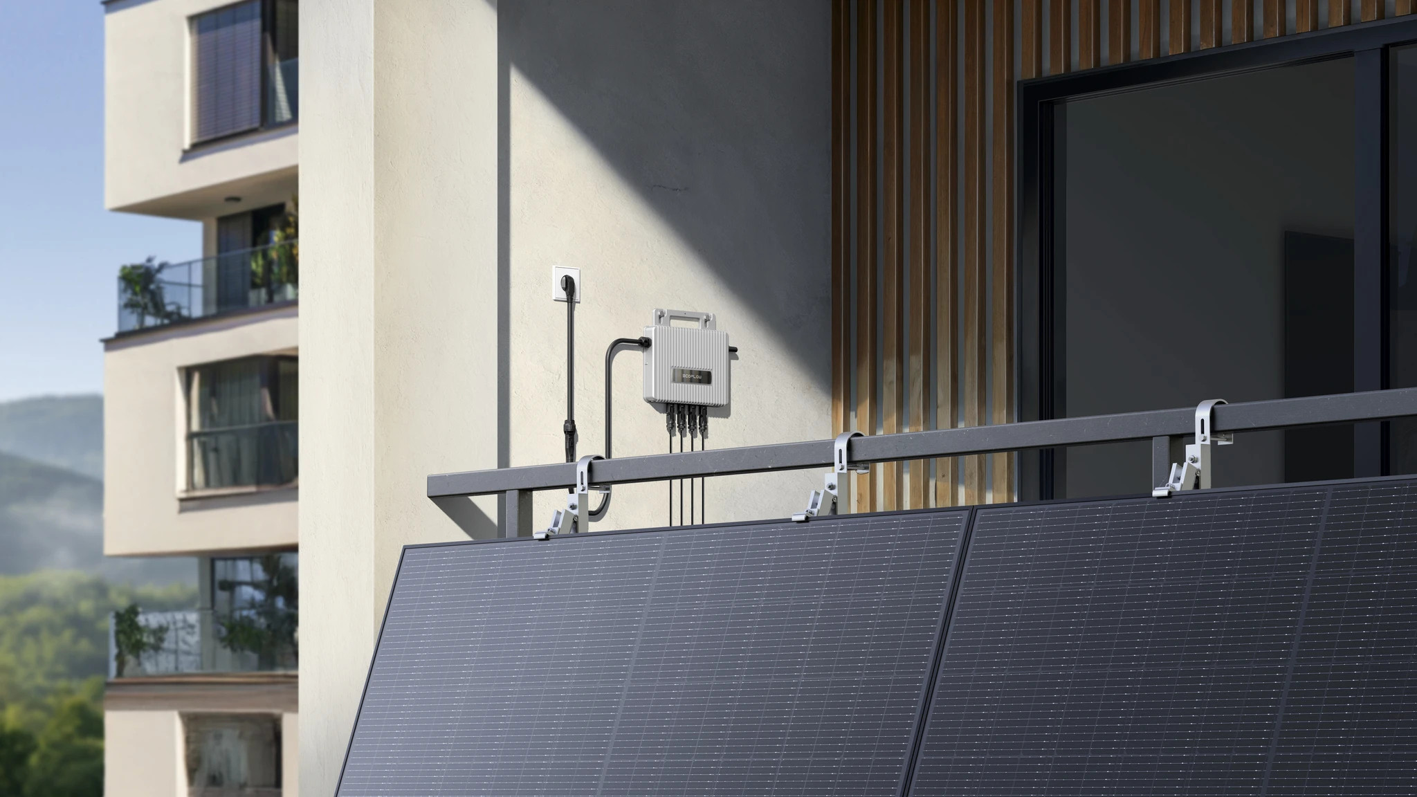 Микроинвертор Ecoflow Stream 800W (2nd Gen), 800W AC, 2 MPPT канала, 600W макс. вход, IP67 - EFStreamMI800W - 4