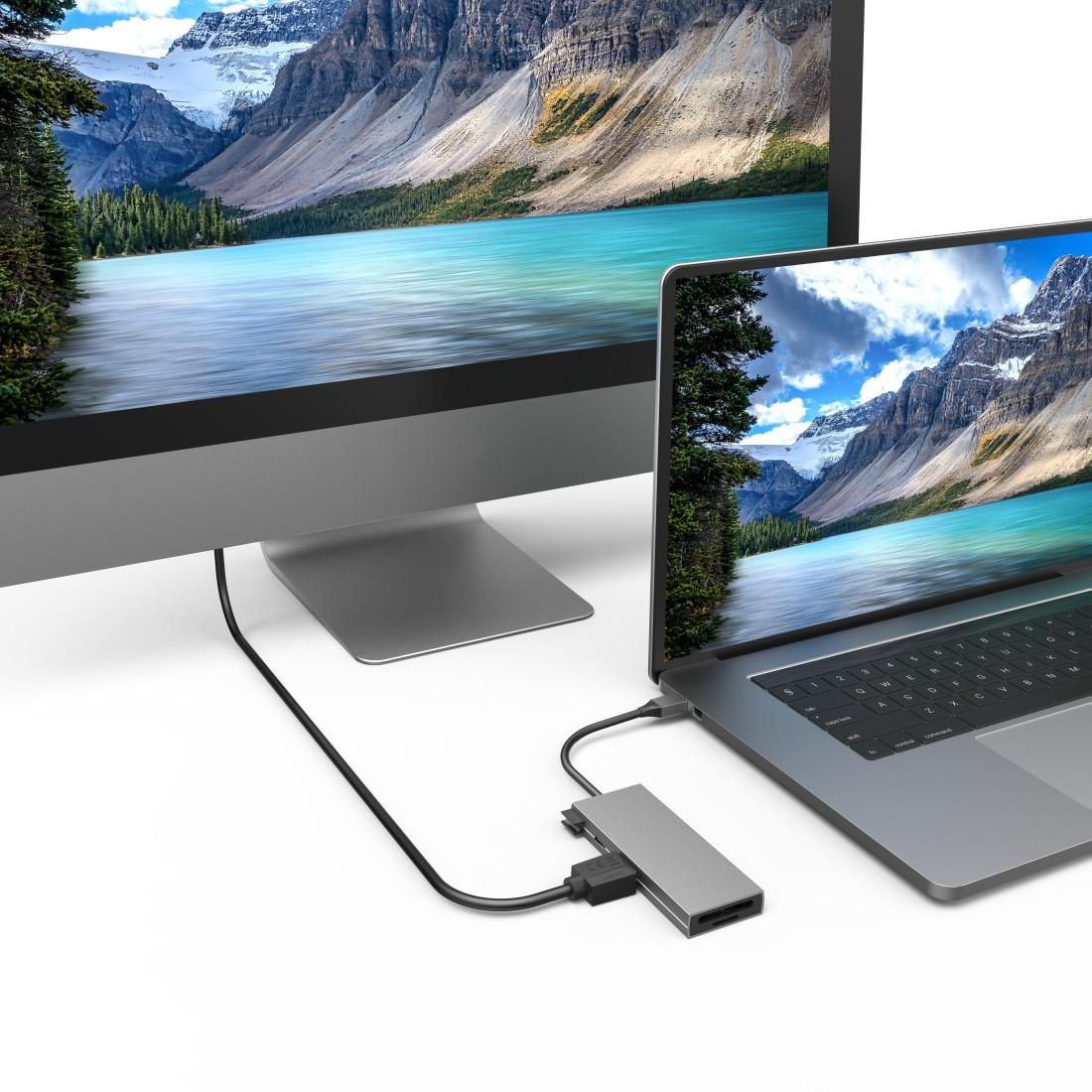 Докинг станция HAMA, 6 портов USB 3.2 Gen 1, USB-A/USB-C/HDMI/SD/microSD - HAMA-200110 - 2