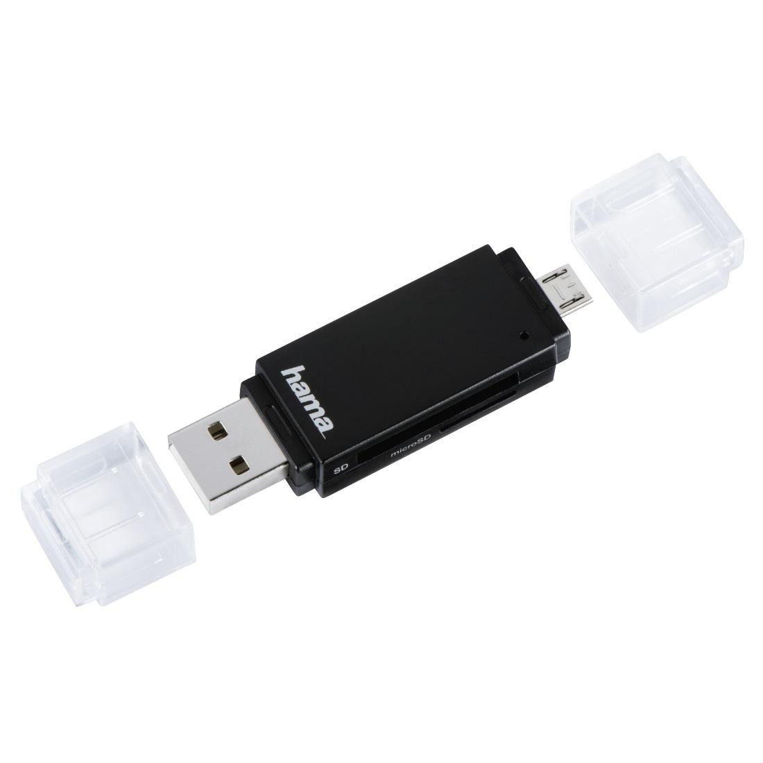 Четец за карти HAMA 181056, USB 2.0, SD/MicroSD/MMC - 181056 - 2