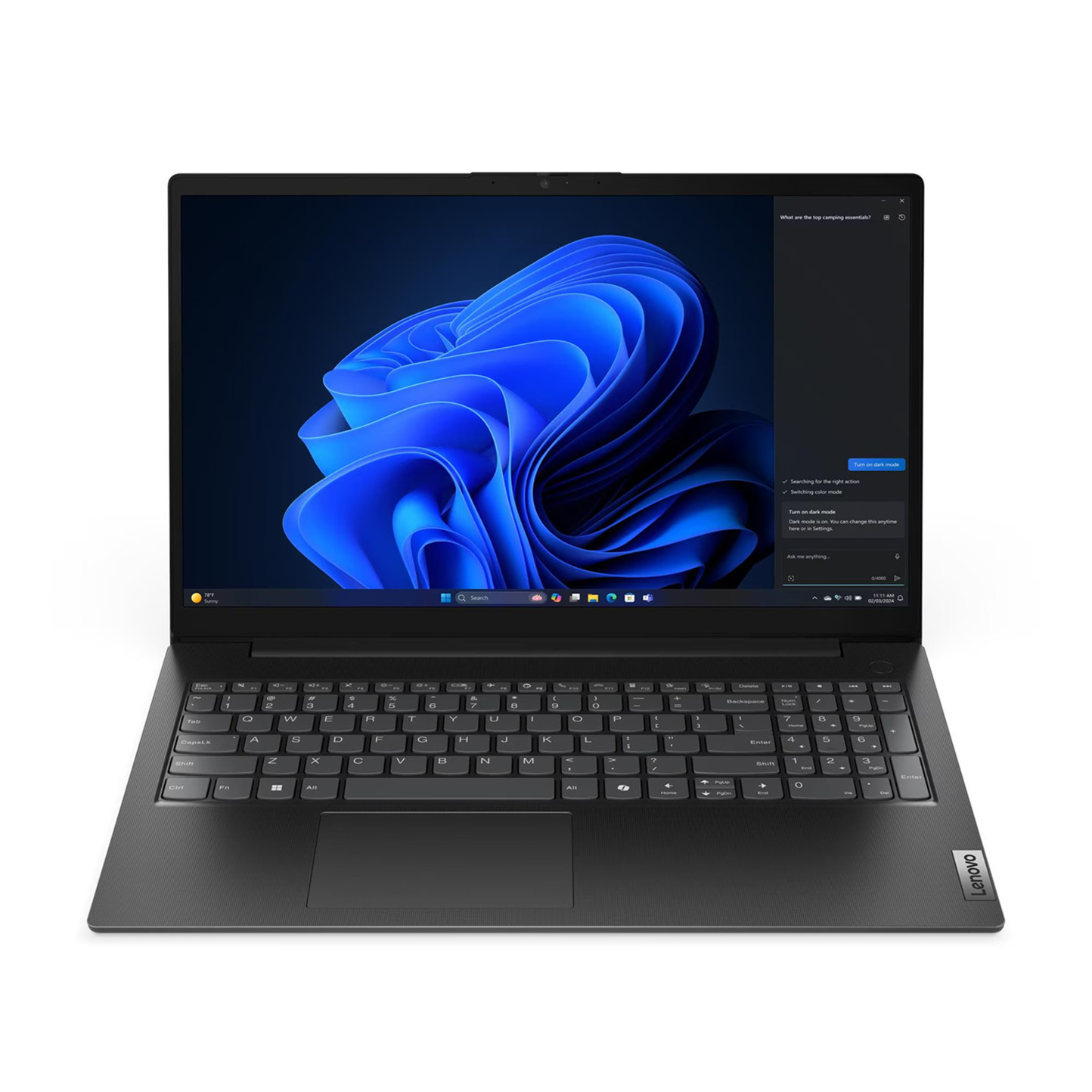 Лаптоп Lenovo V15 GEN5 IRL, 15.6" Full HD IPS, Intel Core 7 240H, 16GB DDR5, 512GB SSD, No OS - 83HF00H6RI - 9