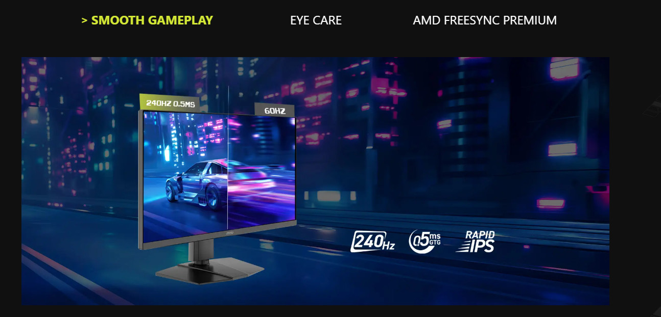 Монитор MSI MAG 272PF X24, 27" FHD 240Hz IPS - 3