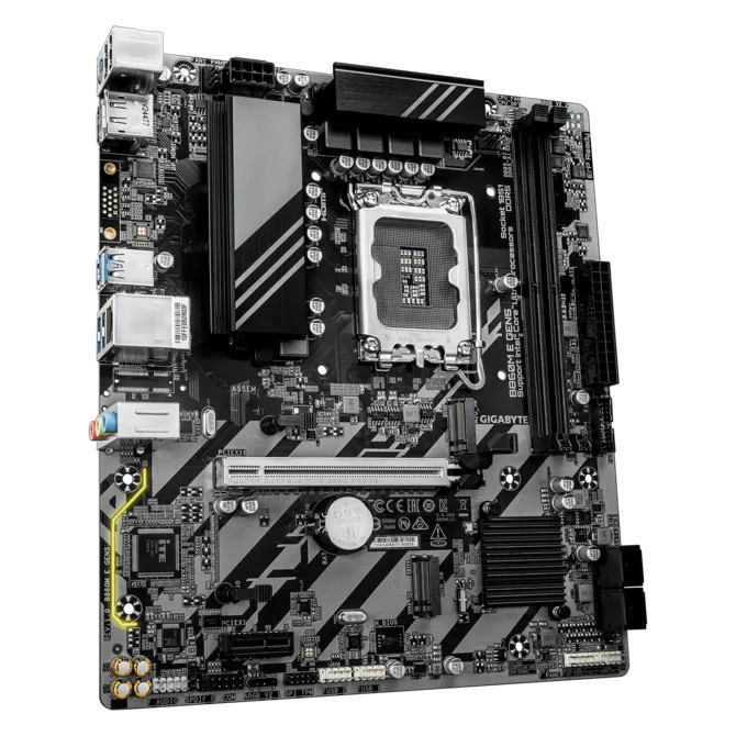 Дънна платка GIGABYTE B860M E GEN5, Intel B860 Chipset, LGA1851, DDR5 - 3
