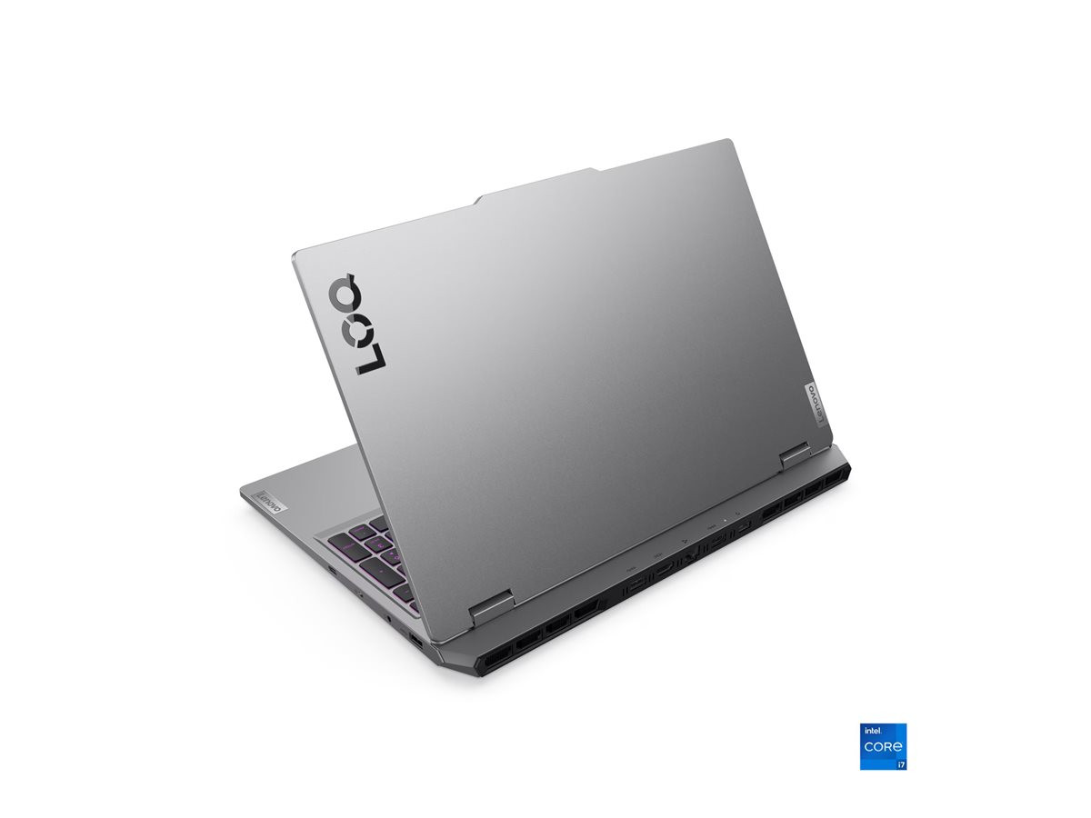 Лаптоп LENOVO LOQ 15IRX10, 15.6" Full HD 144Hz, Intel Core i5-13450HX, NVIDIA GeForce RTX 5050 8GB, 16GB DDR5, 512GB SSD, Без ОС - 83JE018XBM - 11