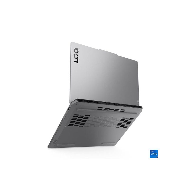 Лаптоп LENOVO LOQ 15IRX10, 15.6" Full HD 144Hz, Intel Core i5-13450HX, NVIDIA GeForce RTX 5050 8GB, 16GB DDR5, 512GB SSD, Без ОС - 83JE018XBM - 12