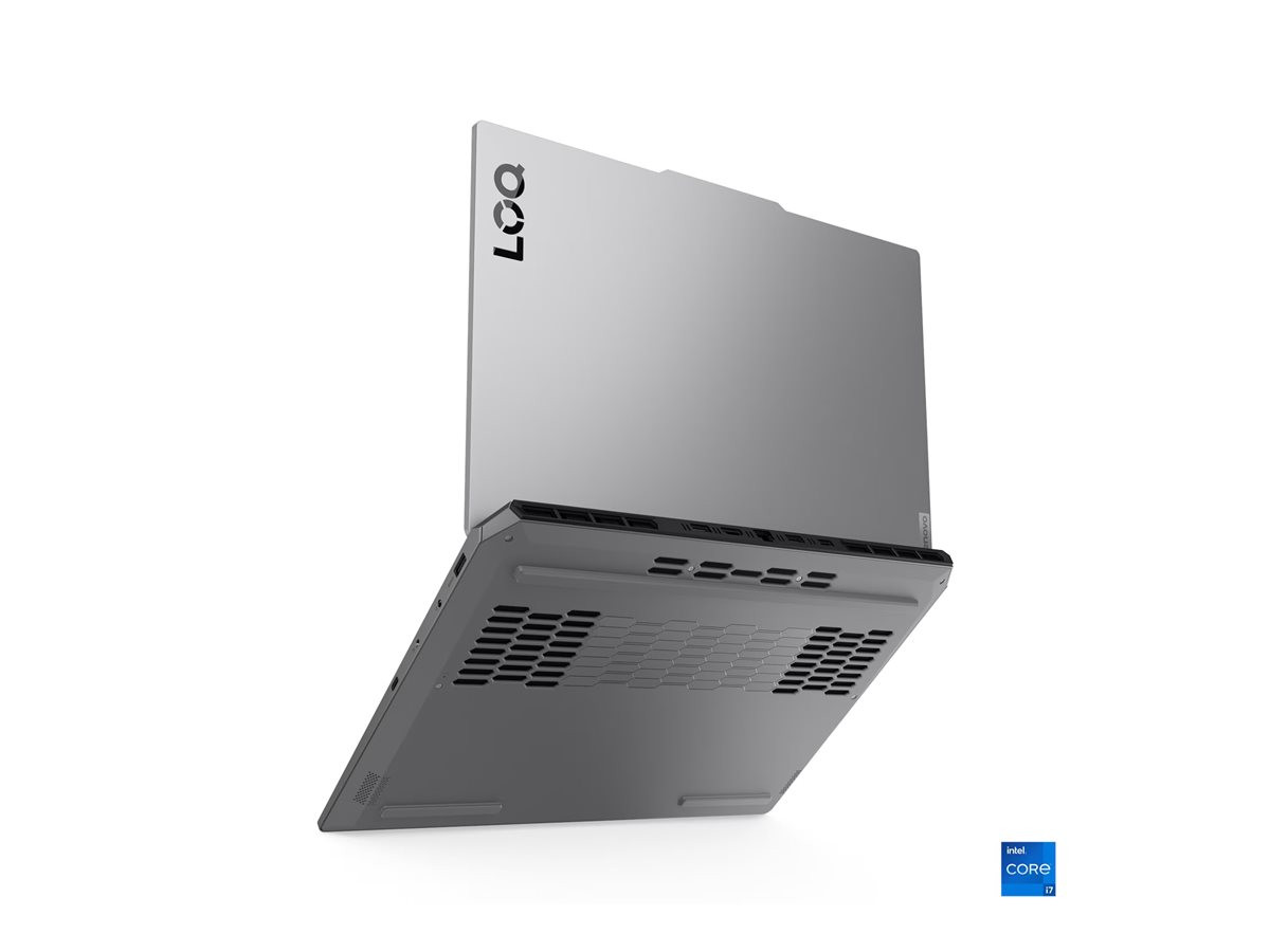 Лаптоп LENOVO LOQ 15IRX10, 15.6" Full HD 144Hz, Intel Core i5-13450HX, NVIDIA GeForce RTX 5050 8GB, 16GB DDR5, 512GB SSD, Без ОС - 83JE018XBM - 12