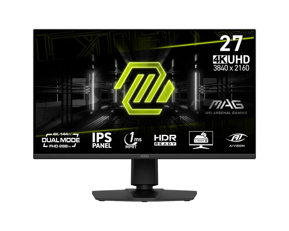 Монитор MSI MAG 275UPD E14, 27" UHD IPS 144Hz - 9S6-3CE89M-017 - 1
