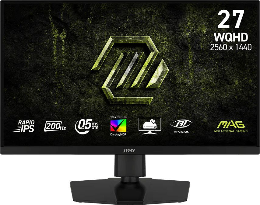 Монитор MSI MAG 274QPF E20, 27" WQHD 200Hz IPS - 9S6-3CF69T-012 - 1