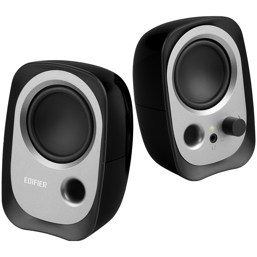 PC колонки Edifier R12U, 2.0 стерео, 4W RMS, USB/AUX - R12U-BL - 1