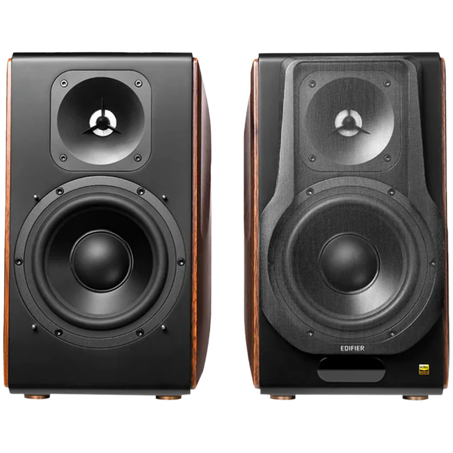 Активна система за домашно аудио Edifier S3000MKII, 2.0 стерео, 256W RMS, Bluetooth 5.0, XLR/Coaxial/USB/Line входове, кафяв - S3000MKII-BR - 2