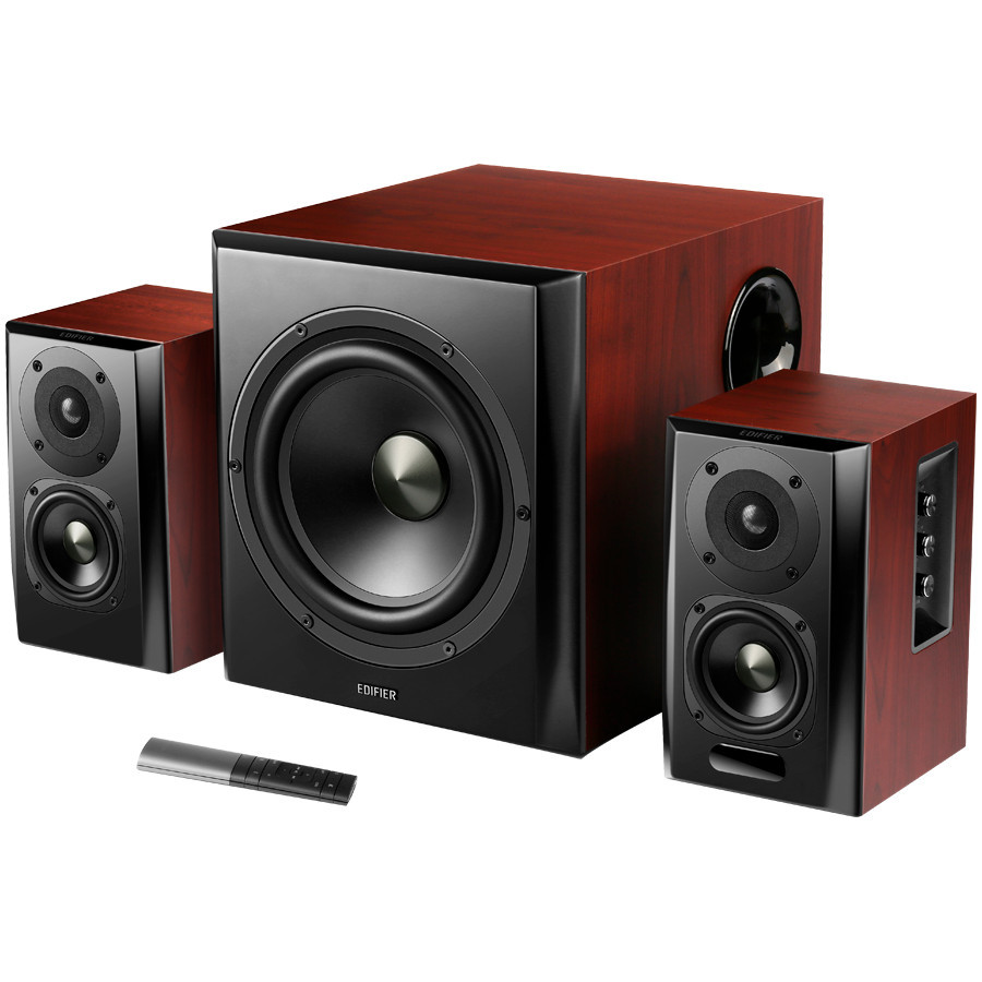 Аудиосистема Edifier S350DB, 2.1 канален съраунд, 70W RMS, Bluetooth 5.1 - S350DB-BR - 2