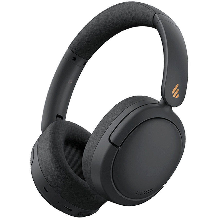 Безжични слушалки Edifier W800BT Pro, 40mm динамични драйвери, Bluetooth 5.4, ANC, 45h батерия, USB-C, Черни - W800BT PRO-BL - 1