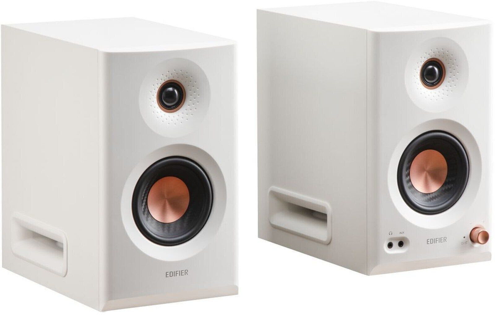 PC колони Edifier MR5, 110W RMS, Bluetooth 6.0, XLR/RCA/AUX, Hi-Res Audio - MR5-WH - 1